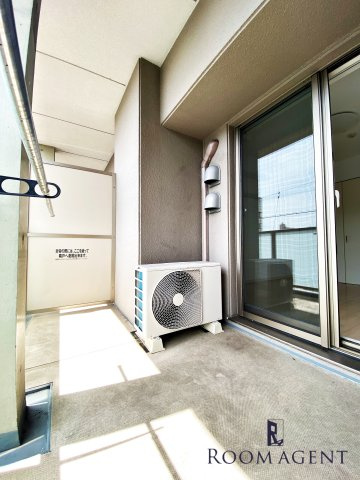 高畑T-2マンションのバルコニー
