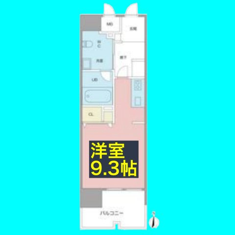 高畑T-2マンションの間取り