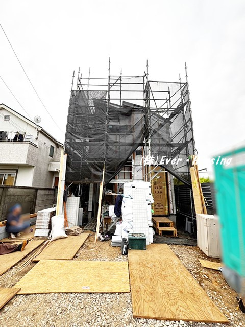 練馬区大泉学園町三丁目　新築住宅　限定１棟の外観|現在建築中です。完成予定は２０２６年５月。