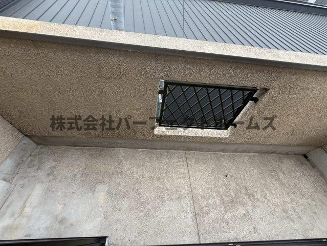 高野道2丁目戸建　賃貸のバルコニー|陽当たり良好なバルコニーです