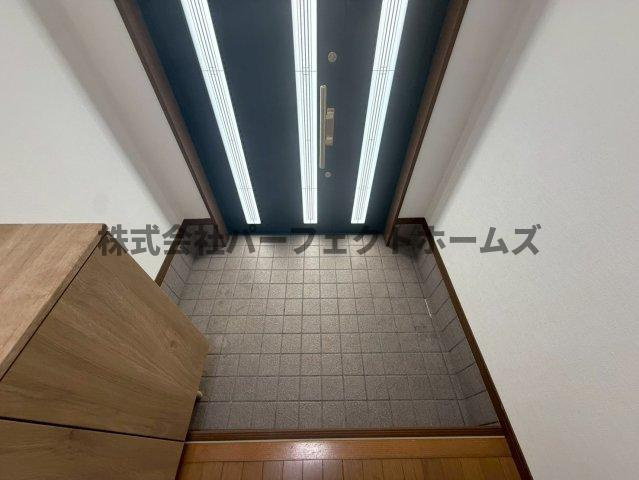 高野道2丁目戸建　賃貸の玄関|玄関です