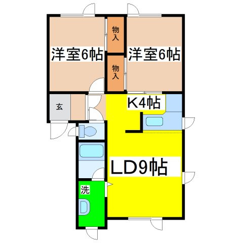 サングレースの間取り