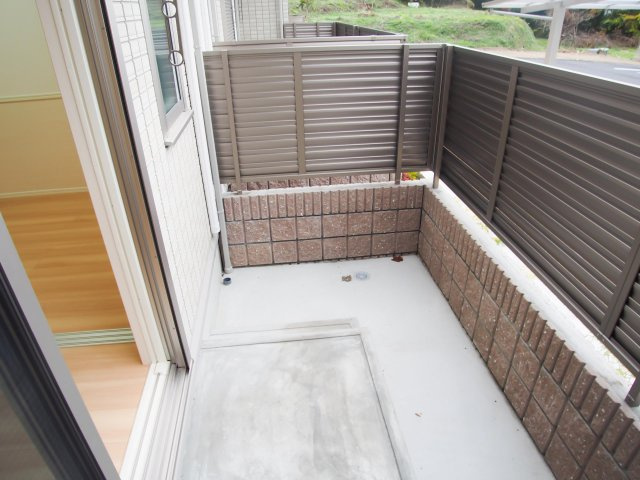 ウィット垂水Ⅱのバルコニー