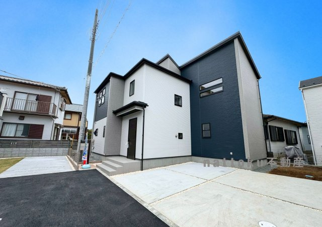 三島市谷田　新築戸建　全４棟　３号棟の外観|現地撮影