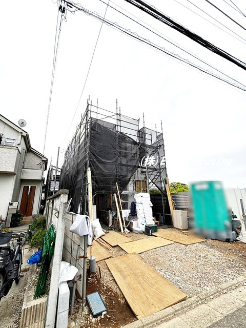 練馬区大泉学園町三丁目　新築住宅　限定１棟の外観|現在建築中です。完成予定は２０２６年５月。