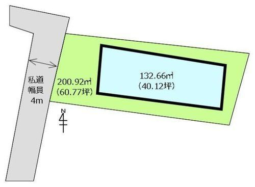 たつの市揖保町今市 　中古戸建の区画図