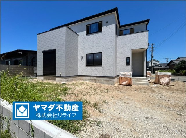 リーブルガーデン　江南市鹿子島町第四　全3区画分譲の外観|■3号棟
■YAMADA電機の　ヤマダ不動産　株式会社リライフ　一宮店■
省エネ・耐震性◎の一建設の家。　
日本の風土に調和する木造軸組工法。フラット３５はＳＡを取得！１０年間の金利優遇あり！　