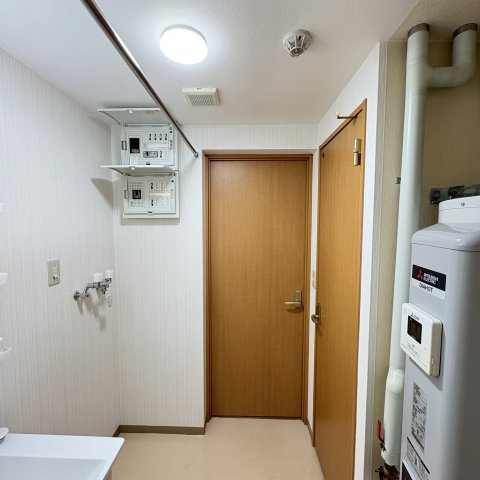 東町コーポラスの洗面所