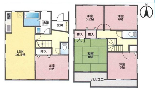 鳩山松ヶ丘3丁目　中古戸建の画像