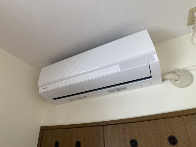 エーデルハイム藤井マンションの設備|エアコン1台分付きです