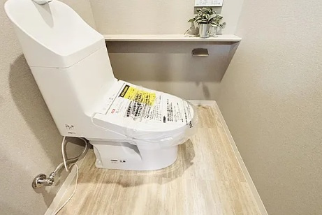 ソフトタウン行徳Ｃ棟のトイレ|トイレです