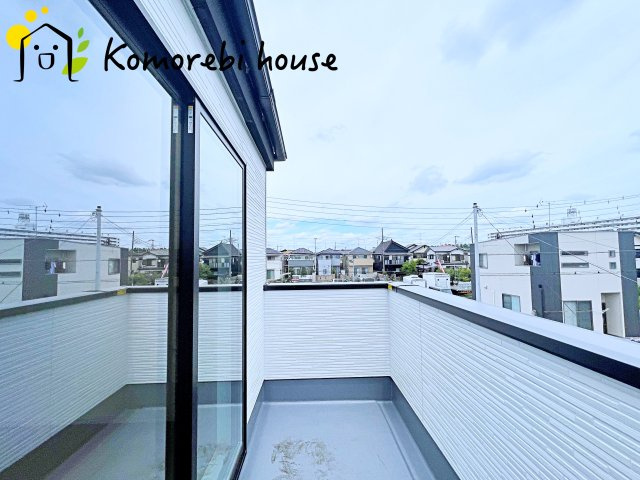 北足立郡伊奈町　1期　新築一戸建て　CRAFT PIT　02のバルコニー|バルコニーがあります