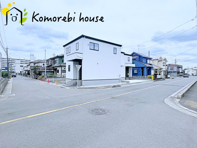 北足立郡伊奈町　1期　新築一戸建て　CRAFT PIT　02の前面道路含む現地写真|26.6.6　撮影済み