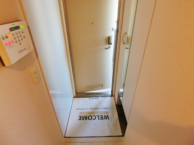 レセンテ西浦和の玄関