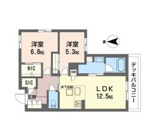 【間取り】 | ラナ フェリーチェ 桂