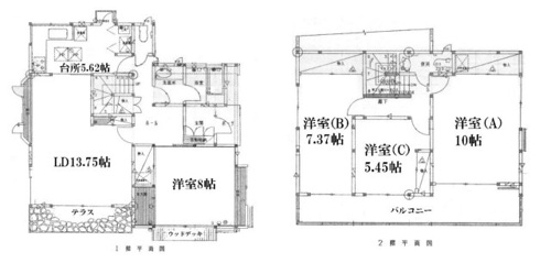 鳩山町松ヶ丘1丁目　中古戸建の画像