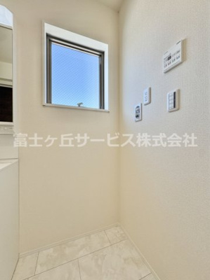 【ランドリースペース】 | 豊川市幸町 2期 新築一戸建て 3号棟 | 洗濯機置き場です