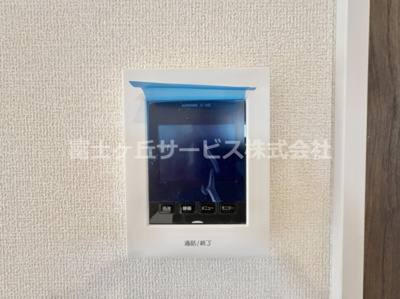 【セキュリティ】 | 豊川市幸町 2期 新築一戸建て 3号棟 | TVインターフォンです