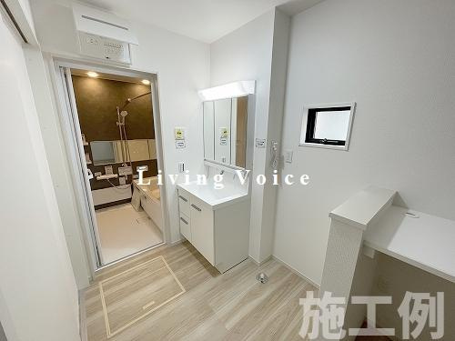 【脱衣所】 | 【仲介手数料０円】藤沢市石川2期　新築一戸建て　全3棟 | 藤沢市石川2期　新築一戸建て　全3棟