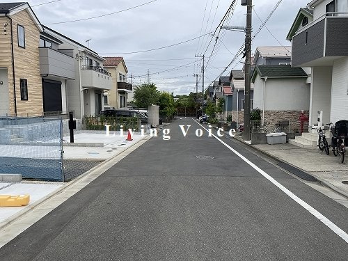 【前面道路含む現地写真】 | 【仲介手数料０円】藤沢市石川2期　新築一戸建て　全3棟 | 藤沢市石川2期　新築一戸建て　全3棟
