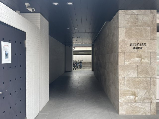 ルッシェ箱崎駅前のエントランス