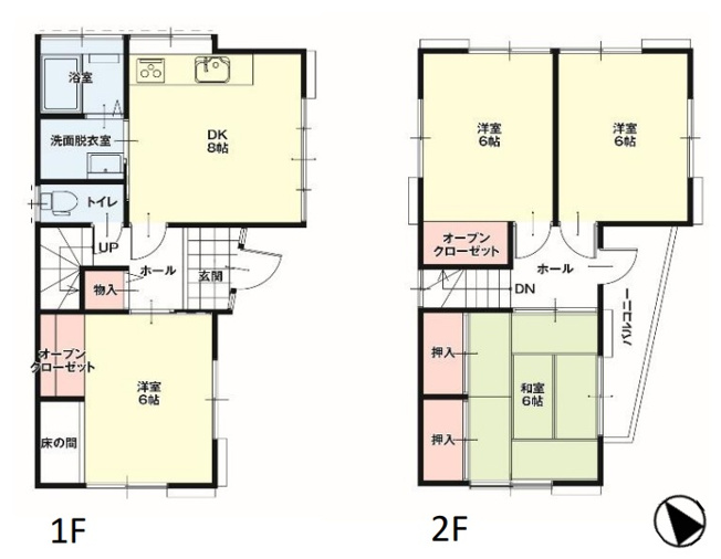 【間取り】 | 前橋市駒形町　中古住宅