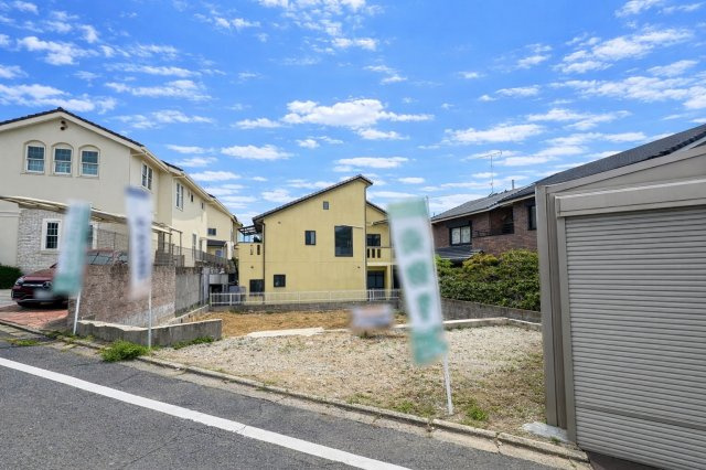 桃山長岡越中南町の前面道路含む現地写真