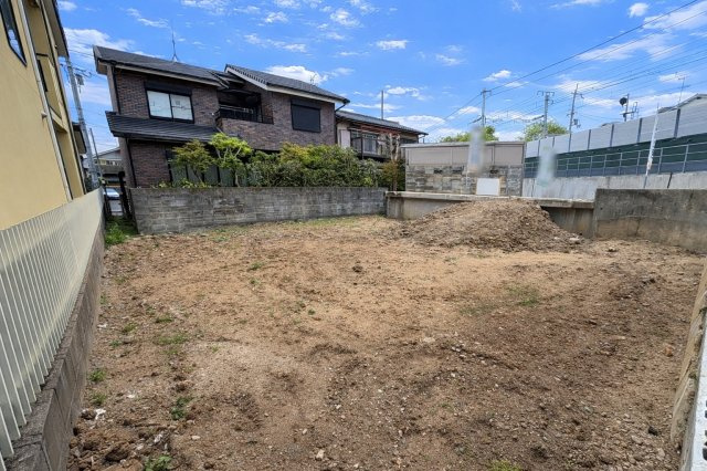 桃山長岡越中南町の前面道路含む現地写真