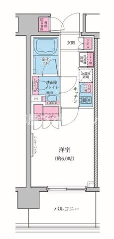 レジディア品川シーサイド【高級賃貸・ブランドマンション】の間取り