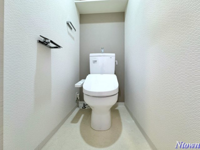 【トイレ】 | S-RESIDENCE葵 | 落ち着いた色調のトイレです