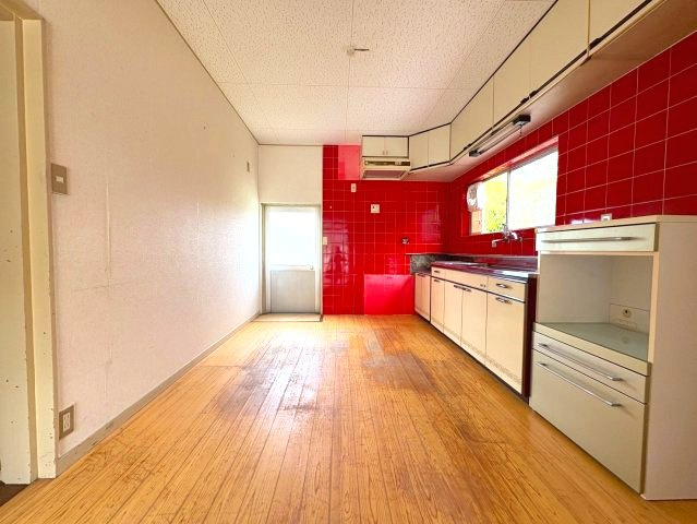 三日市町貸家のキッチン