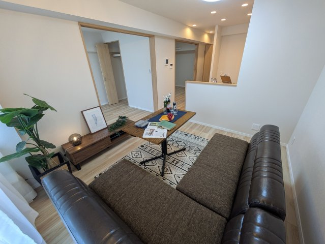 【居間・リビング】元住吉マンション 