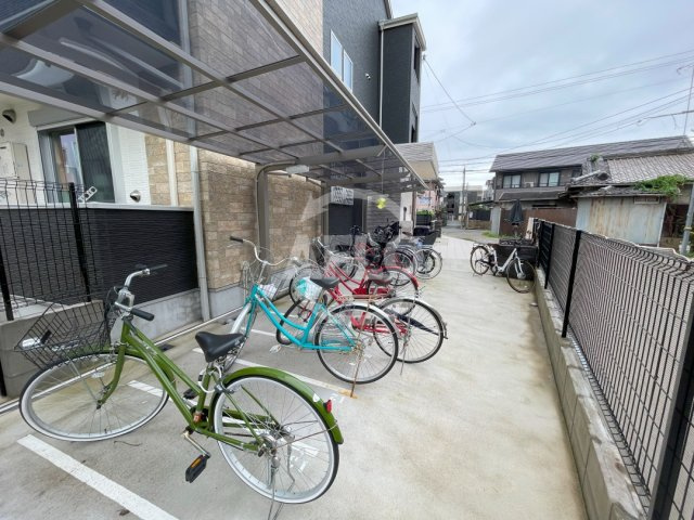GARDENIA東住吉のその他共用部分|GARDENIA東住吉　自転車置き場