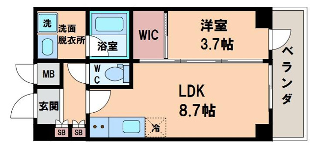【間取り】 | ハイフェンス山坂