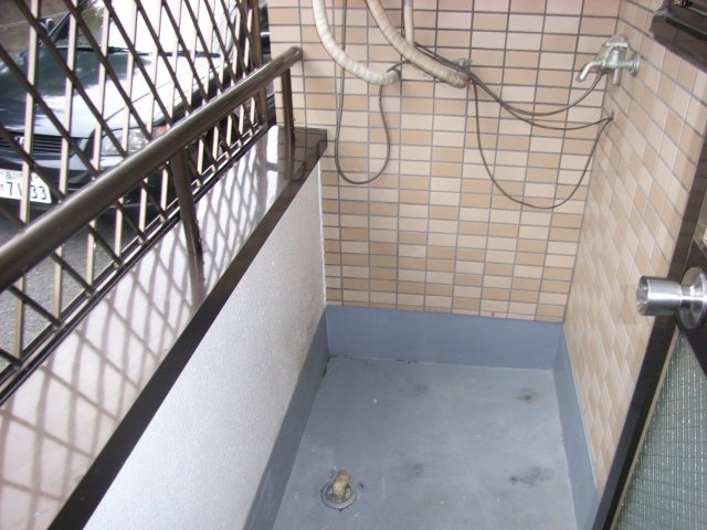 サクラハウスのバルコニー