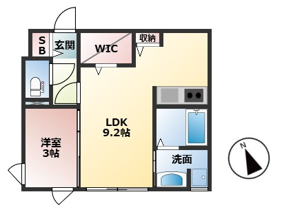 KOS noginomoriの間取り