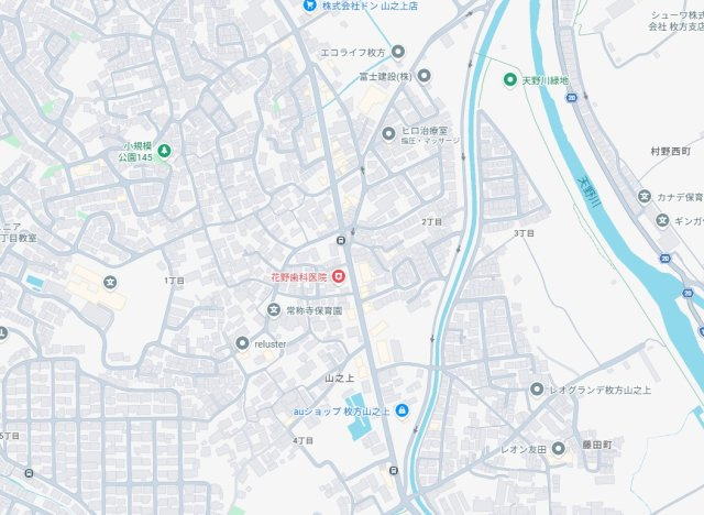 29日(土)30日(日)現地ご見学可能！　枚方市山之上　全3邸の地図