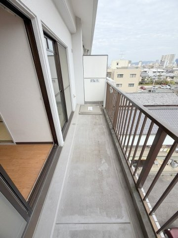 芦屋ビレッジのバルコニー