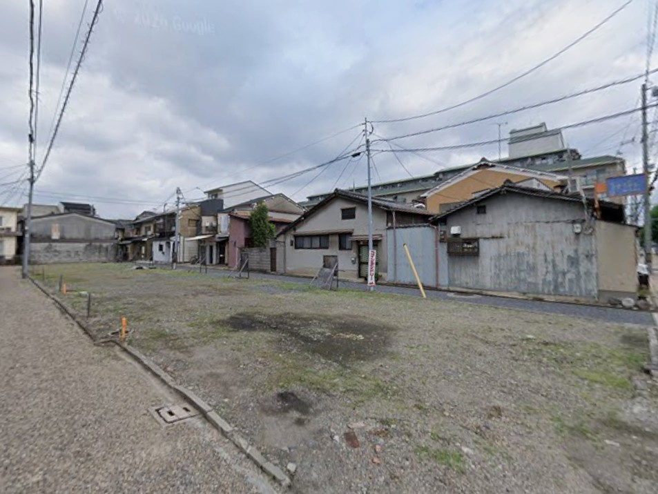 西九条島町　新築戸建用土地の外観