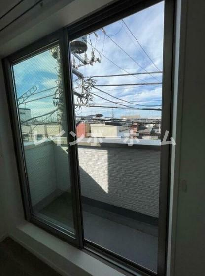 Glanz赤塚のバルコニー