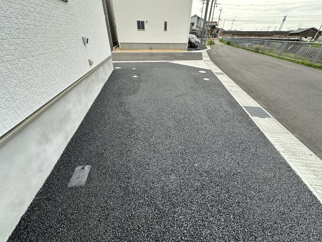 明石市大久保町谷八木新築戸建６号棟の駐車場