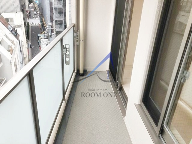 カーサグランデ日本橋小網町のバルコニー|バルコニーです。
