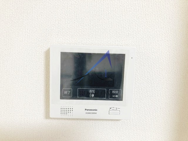 カーサグランデ日本橋小網町のセキュリティ|モニター付きインターホンです。