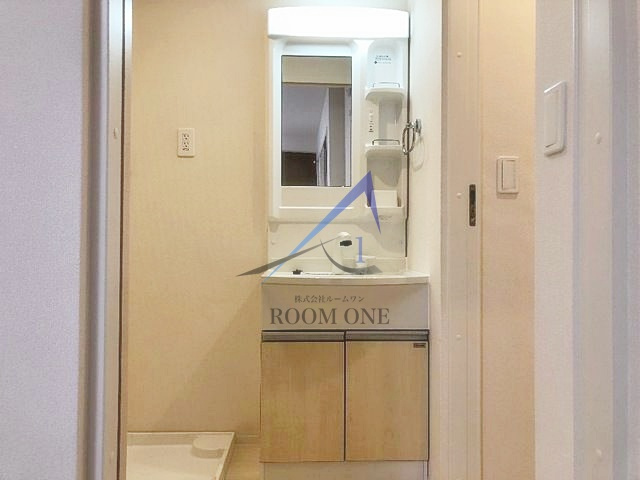 カーサグランデ日本橋小網町の洗面所|洗面台です。
