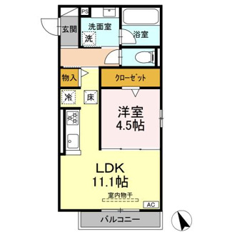 【間取り】 | ワイズヴィラ岐南WEST