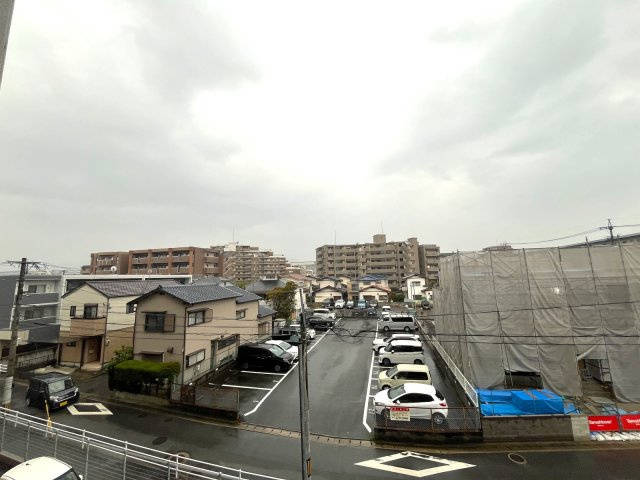 アムール姪浜の展望|陽当たり良好なので洗濯物もよく乾きそうです☆