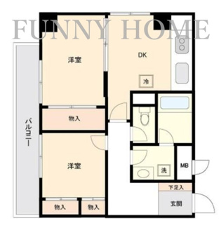 【間取り】 | ミール千歳烏山