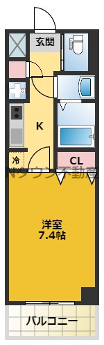 【間取り】 | S-RESIDENCE葵Ⅱ | 間取りです。