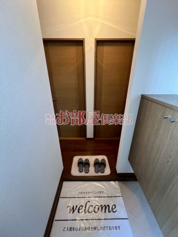 ドミールパーク江崎　１の玄関|※現況優先
玄関です