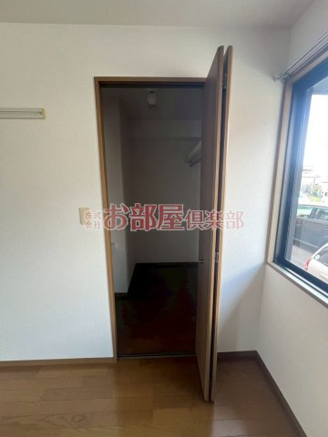 ドミールパーク江崎　１の収納|※現況優先
収納のためのスペースです